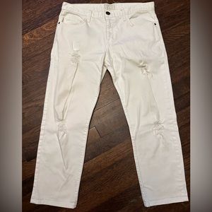 Current/Elliott Women’s White Jean Pants